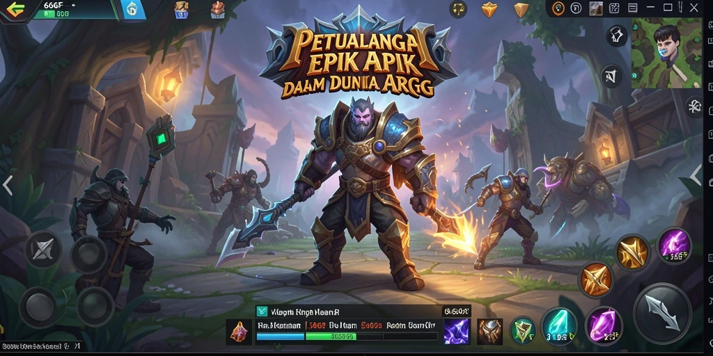 Tampilan menakjubkan dari gameplay ARPG di 666F.