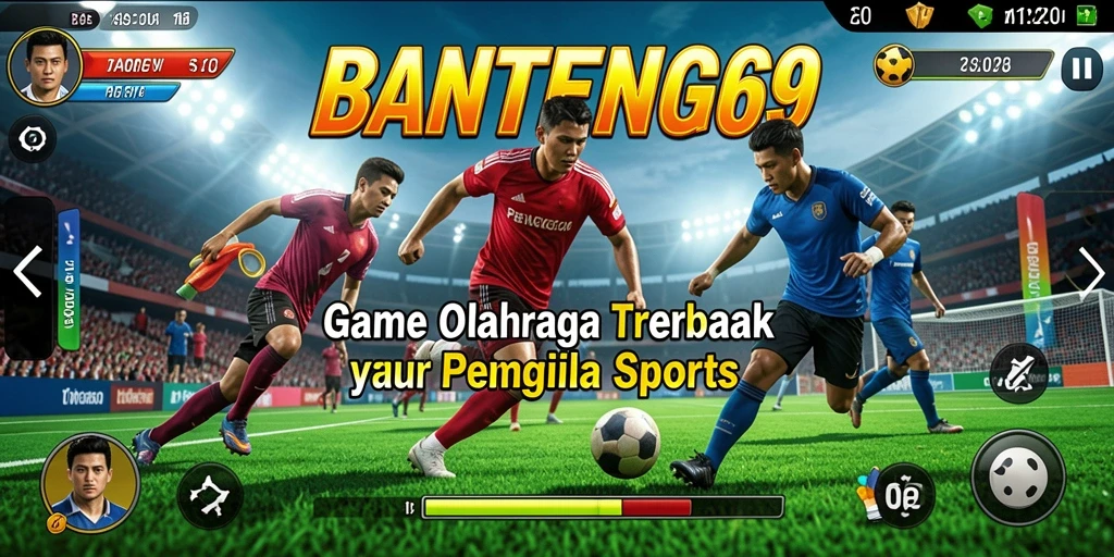 Screenshot gameplay BANTENG69 yang menampilkan pertandingan seru dan realistis.