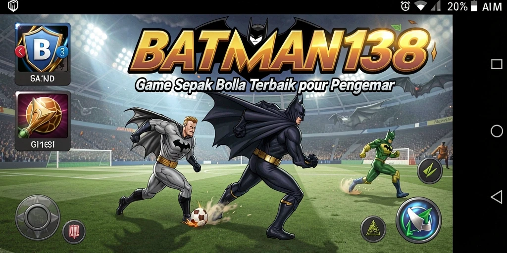 Tangkapan layar utama BATMAN138 menampilkan pertandingan sepak bola yang mendebarkan.