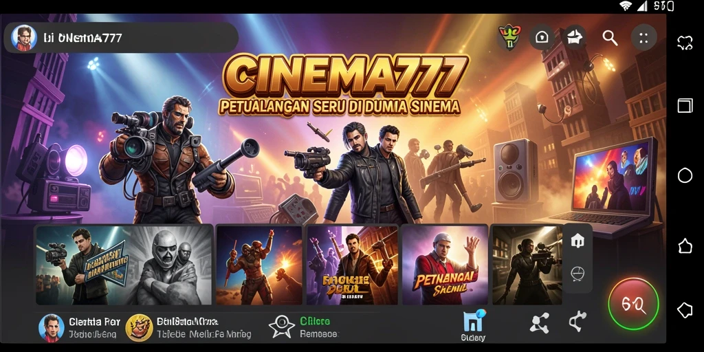 Gameplay CINEMA777 yang mengasyikkan dalam petualangan sinema.