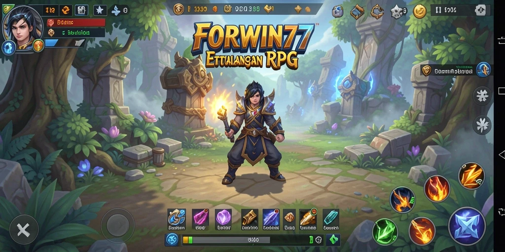 Gameplay seru dan mendalam dari FORWIN77 di dunia RPG.