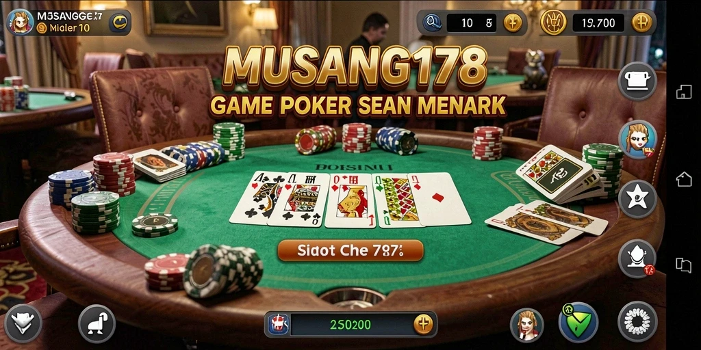 Tampilan gameplay seru dari MUSANG178 yang menggugah semangat bermain.