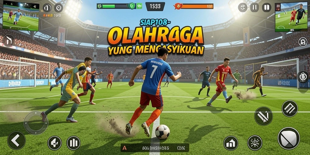 Tampilan unggulan gameplay <strong>SIAP108</strong>, penuh aksi dan semangat olahraga.