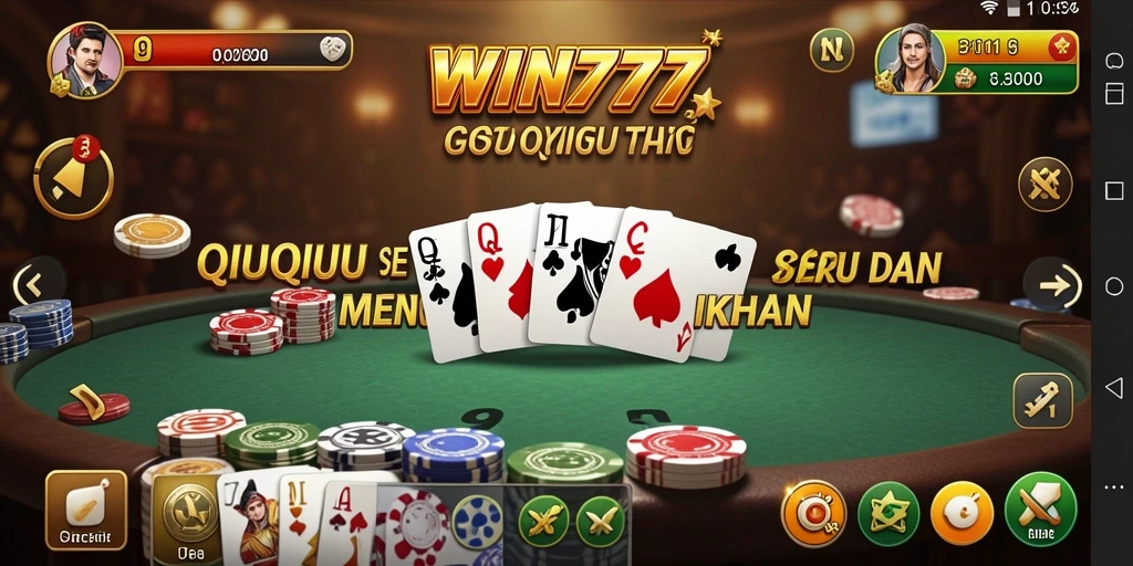 Gambaran gameplay QiuQiu yang seru dan mendebarkan di WIN777.